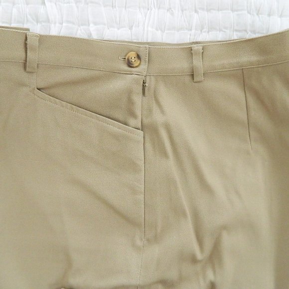 Boston Proper High Waisted Twill Flat Front Pants , Size 10 - Picture 13 of 13